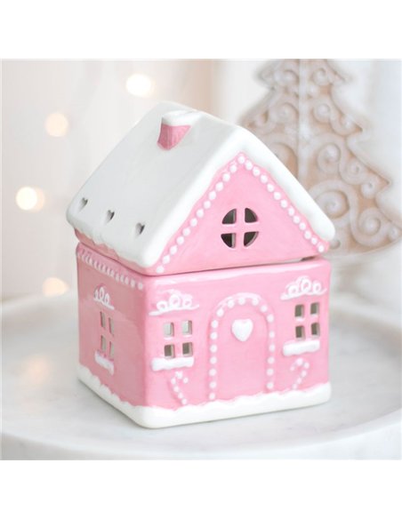 Pink Gingerbread House Oil Burner SF_72124 - pic 139892 | FastDaddyshop