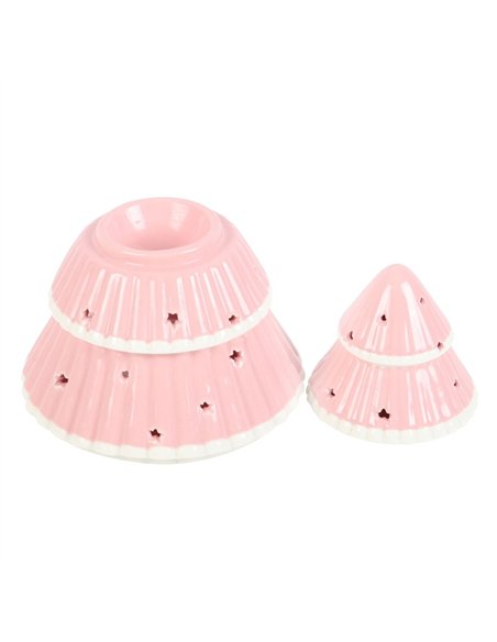Pink Christmas Tree Oil Burner SF_72924 - pic 139895 | FastDaddyshop