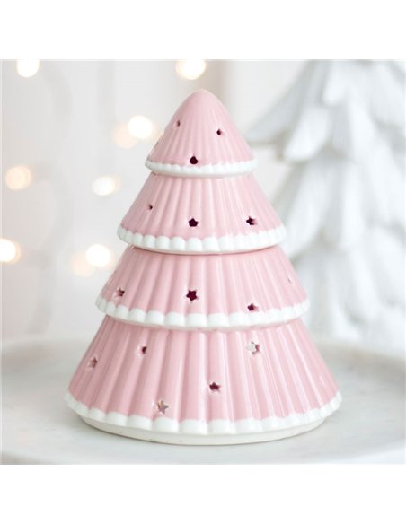 Pink Christmas Tree Oil Burner SF_72924 - pic 139898 | FastDaddyshop