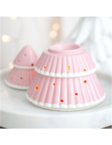 Pink Christmas Tree Oil Burner SF_72924 - pic 139899 | FastDaddyshop