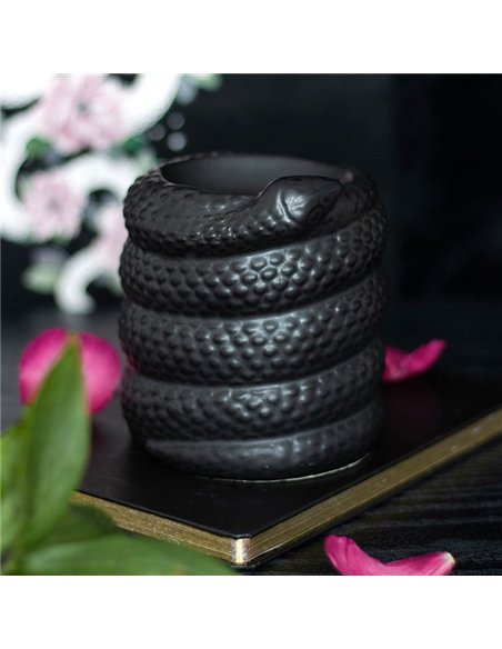 Black Snake Oil Burner and Wax Warmer SN_18525 - pic 139908 | FastDaddyshop