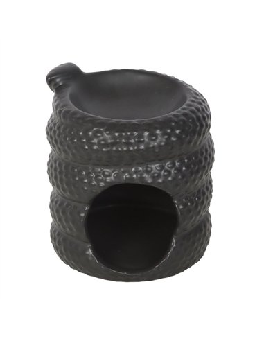 Black Snake Oil Burner and Wax Warmer SN_18525