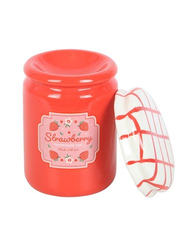 Strawberry Jam Jar Oil Burner and Wax Warmer TF_69325