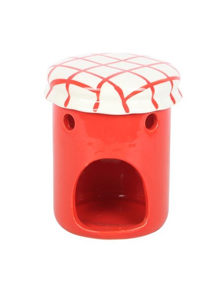 Strawberry Jam Jar Oil Burner and Wax Warmer TF_69325 - pic 139943 | FastDaddyshop
