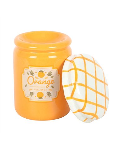Orange Marmalade Jar Oil Burner and Wax Warmer TF_69425
