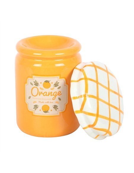 Orange Marmalade Jar Oil Burner and Wax Warmer TF_69425 - pic 139947 | FastDaddyshop