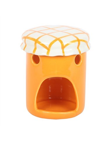 Orange Marmalade Jar Oil Burner and Wax Warmer TF_69425