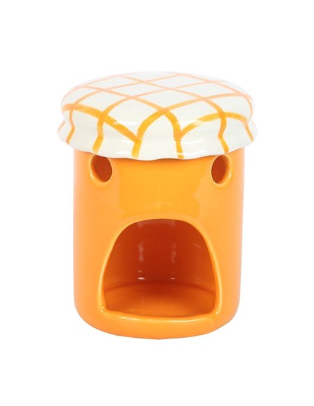 Orange Marmalade Jar Oil Burner and Wax Warmer TF_69425 - pic 139948 | FastDaddyshop