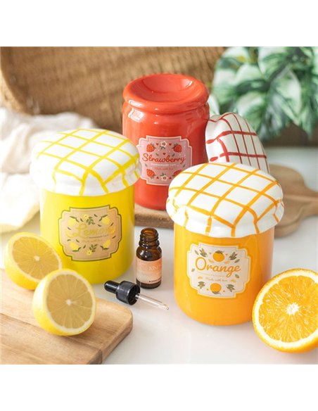 Lemon Curd Jar Oil Burner and Wax Warmer TF_69525 - pic 139954 | FastDaddyshop