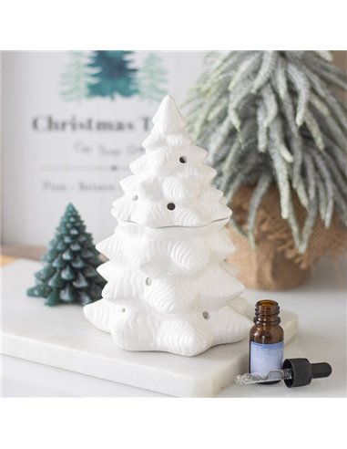 White Fir Tree Oil Burner and Wax Warmer WO_15926