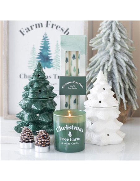 White Fir Tree Oil Burner and Wax Warmer WO_15926 - pic 139982 | FastDaddyshop