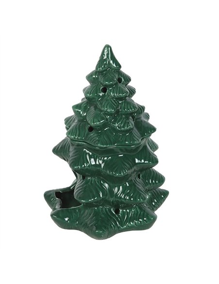 Green Fir Tree Oil Burner and Wax Warmer WO_16026 - pic 139986 | FastDaddyshop