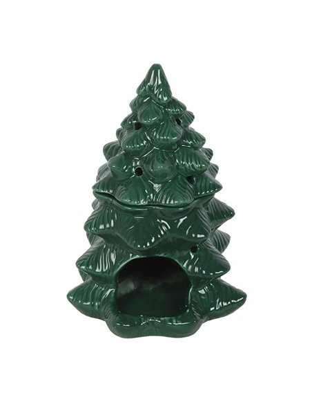 Green Fir Tree Oil Burner and Wax Warmer WO_16026 - pic 139987 | FastDaddyshop