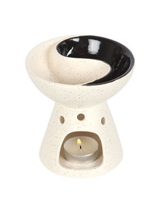 Yin Yang Dual Oil Burner and Wax Warmer YY_04725