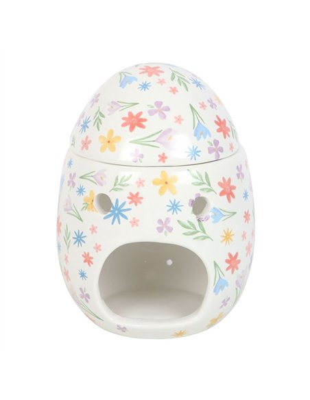 Spring Floral Print Egg Oil Burner and Wax Warmer BU_43525 - pic 140008 | FastDaddyshop