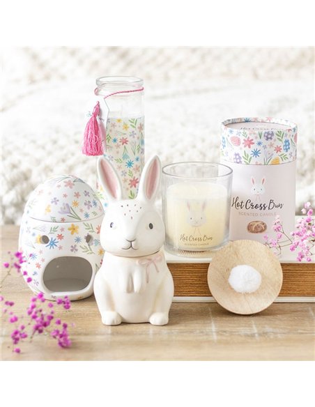 Spring Floral Print Egg Oil Burner and Wax Warmer BU_43525 - pic 140010 | FastDaddyshop
