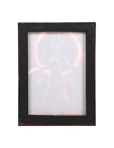 19x25cm Fire Element Sorceress Canvas Plaque by Anne Stokes AS_98222