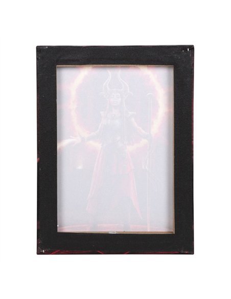19x25cm Fire Element Sorceress Canvas Plaque by Anne Stokes AS_98222 - pic 140076 | FastDaddyshop