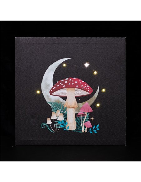 Forest Mushroom Light Up Canvas Plaque DF_80723 - pic 140089 | FastDaddyshop