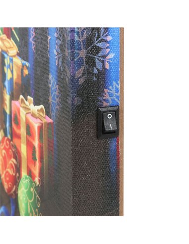 Krampuss Light Up LED Canvas Plaque by Lisa Parker LP_16525