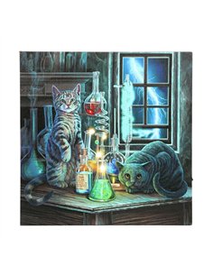 Jekyll and Hyde Light Up LED Canvas Plaque by Lisa Parker LP_16625
