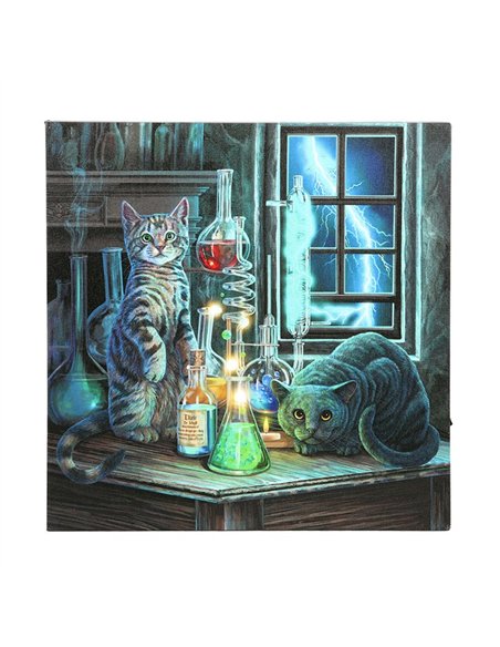 Jekyll and Hyde Light Up LED Canvas Plaque by Lisa Parker LP_16625 - pic 140111 | FastDaddyshop