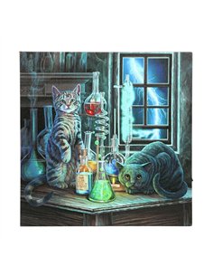 Jekyll and Hyde Light Up LED Canvas Plaque by Lisa Parker LP_16625 2
