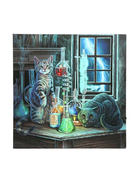 Jekyll and Hyde Light Up LED Canvas Plaque by Lisa Parker LP_16625 - pic 140112 | FastDaddyshop