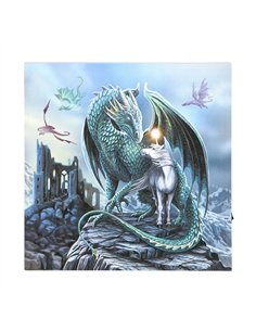 Protector of Magick Light Up LED Canvas Plaque by Lisa Parker LP_16725