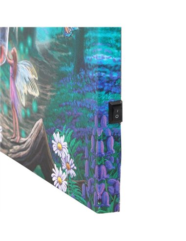 Fairy Whispers Light Up Canvas Plaque by Lisa Parker LP_36622