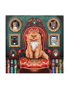 Mad About Cats Light Up Canvas By Lisa Parker LP_98422