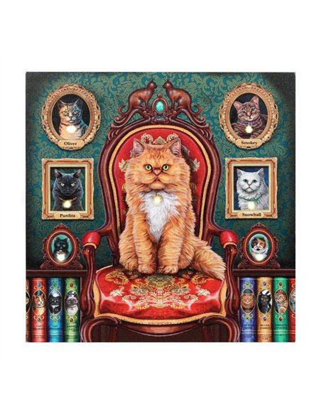 Mad About Cats Light Up Canvas By Lisa Parker LP_98422 - pic 140174 | FastDaddyshop
