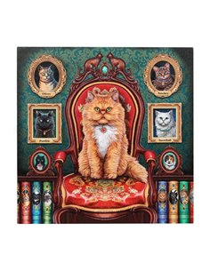 Mad About Cats Light Up Canvas By Lisa Parker LP_98422 2