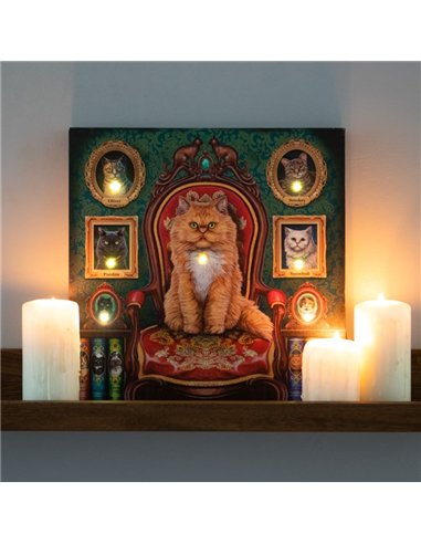 Mad About Cats Light Up Canvas By Lisa Parker LP_98422