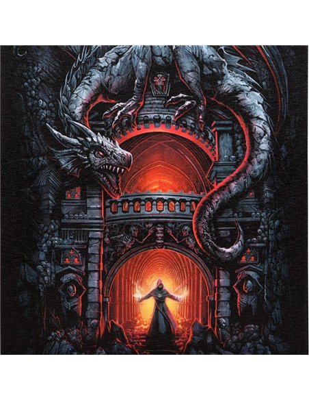 19x25cm Dragon's Lair Canvas Plaque by Spiral Direct SD_78023 - pic 140205 | FastDaddyshop