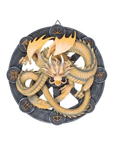 Imbolc Dragon Resin Wall Plaque by Anne Stokes AS_57023