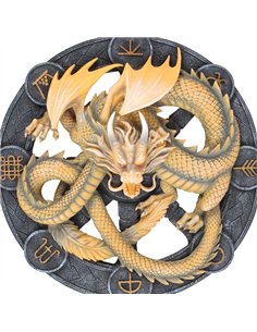 Imbolc Dragon Resin Wall Plaque by Anne Stokes AS_57023 2