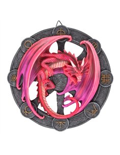 Lammas Dragon Resin Wall Plaque by Anne Stokes AS_57123