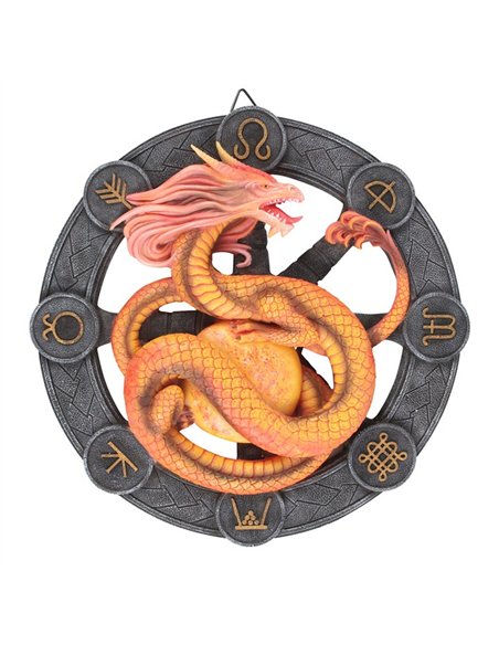 Litha Dragon Resin Wall Plaque by Anne Stokes AS_57223 - pic 140236 | FastDaddyshop
