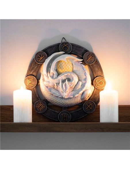 Ostara Dragon Resin Wall Plaque by Anne Stokes AS_57423 - pic 140249 | FastDaddyshop