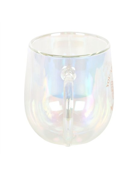 You Are Made of Magic Iridescent Double Walled Glass Mug ER_45325 - pic 140271 | FastDaddyshop
