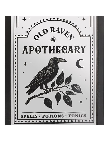 Old Raven Apothecary Mirrored Wall Art RV_92425 - pic 140312 | FastDaddyshop