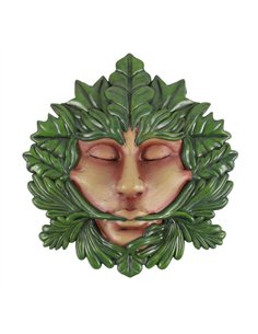 Green Goddess Resin Wall Plaque SP_07923
