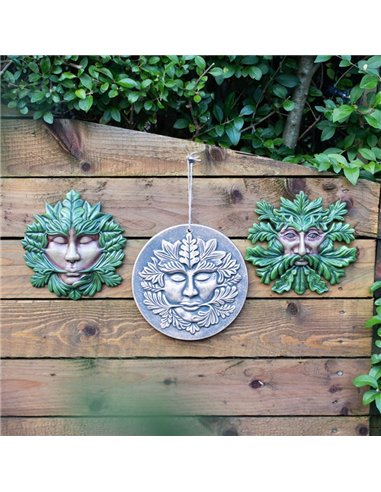 Green Goddess Resin Wall Plaque SP_07923