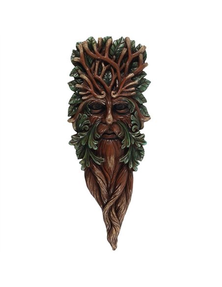 42x15cm Green Man Wall Plaque TM_54438 - pic 140328 | FastDaddyshop
