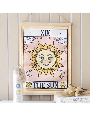 The Sun Vintage Tarot Wall Hanging VT_08726