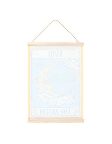 The Moon Vintage Tarot Wall Hanging VT_08826