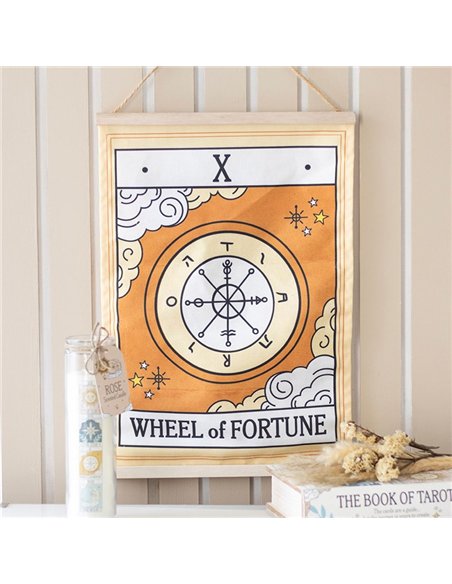 The Wheel of Fortune Vintage Tarot Wall Hanging VT_08926 - pic 140338 | FastDaddyshop