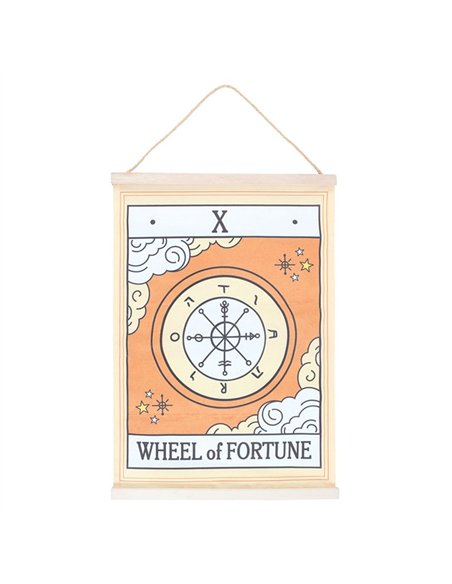The Wheel of Fortune Vintage Tarot Wall Hanging VT_08926 - pic 140339 | FastDaddyshop