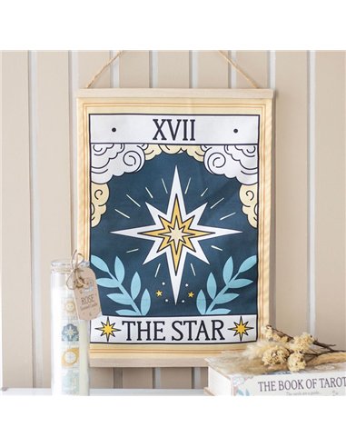 The Star Vintage Tarot Wall Hanging VT_09026